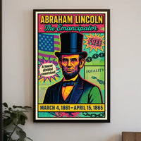 Abraham Lincoln The Emancipator Poster PosterGoat