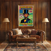 Abraham Lincoln The Emancipator Poster PosterGoat