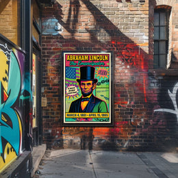 Abraham Lincoln The Emancipator Poster PosterGoat