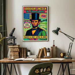 Abraham Lincoln The Emancipator Poster PosterGoat