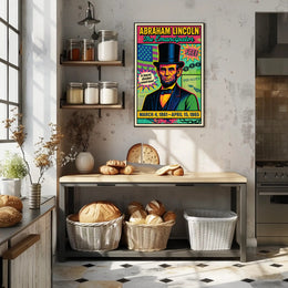 Abraham Lincoln The Emancipator Poster PosterGoat