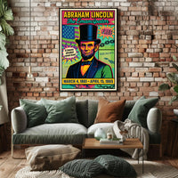 Abraham Lincoln The Emancipator Poster PosterGoat