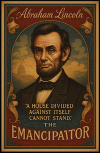 Abraham Lincoln The Emancipator Poster PosterGoat