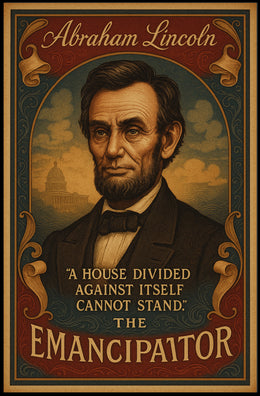 Abraham Lincoln The Emancipator Poster PosterGoat