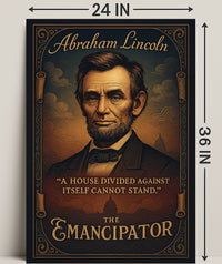 Abraham Lincoln The Emancipator Poster PosterGoat