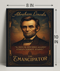 Abraham Lincoln The Emancipator Poster PosterGoat