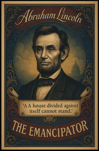 Abraham Lincoln The Emancipator Poster PosterGoat
