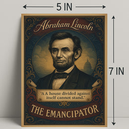 Abraham Lincoln The Emancipator Poster PosterGoat