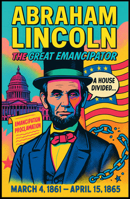 Abraham Lincoln The Great Emancipator Poster PosterGoat