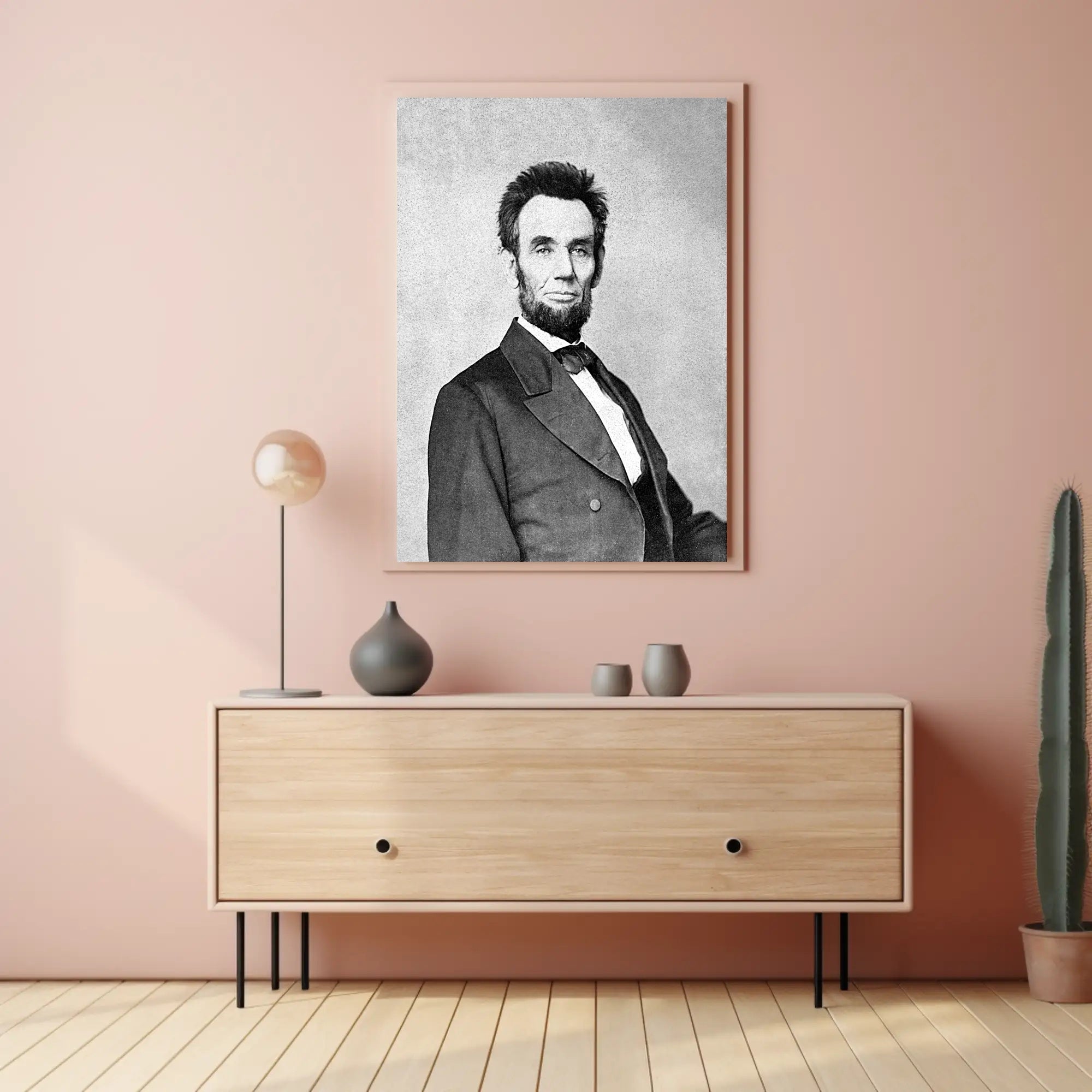 Abraham Lincoln Thoughtful Pose with Book Wall Art Poster PosterGoat