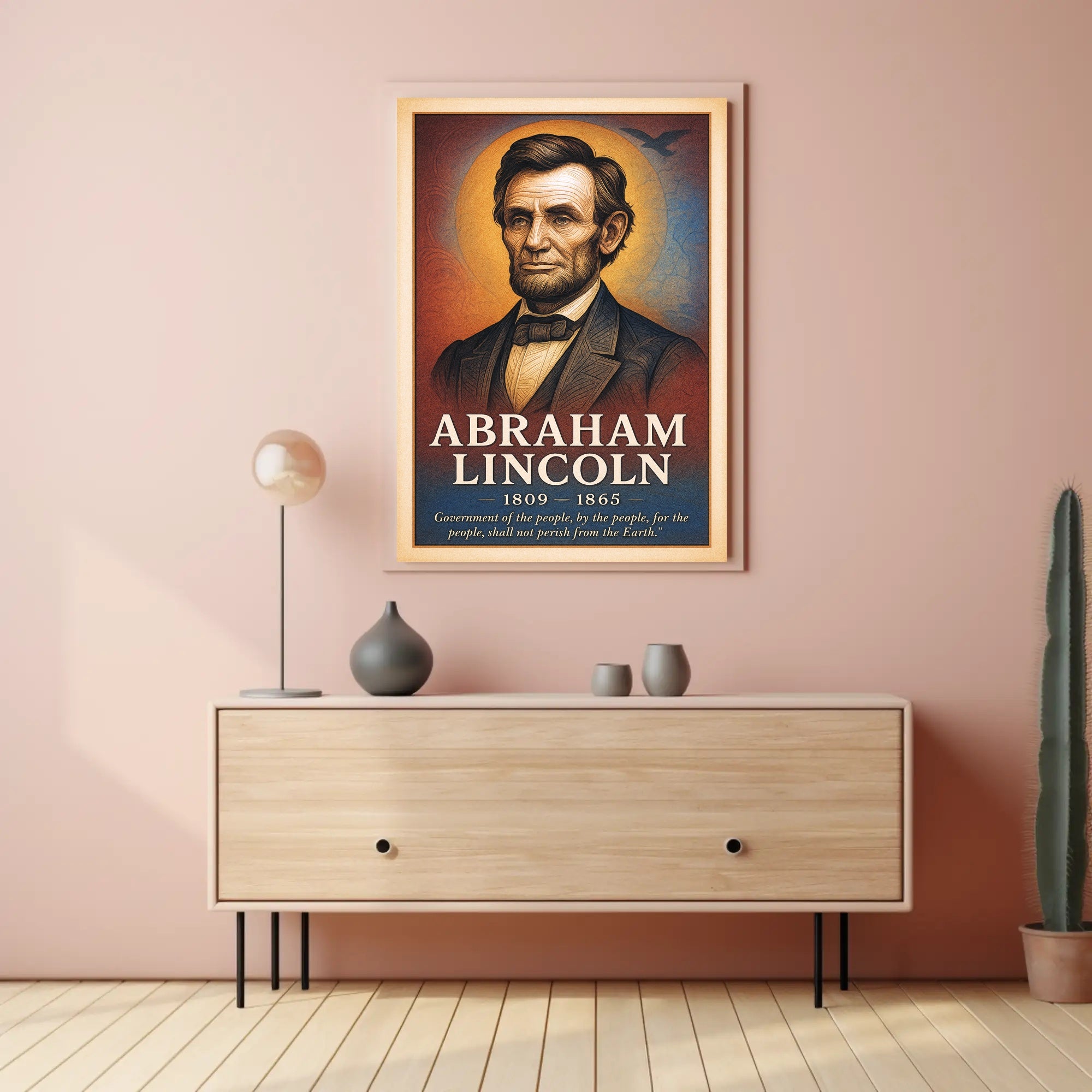Abraham Lincoln Tribute Poster PosterGoat