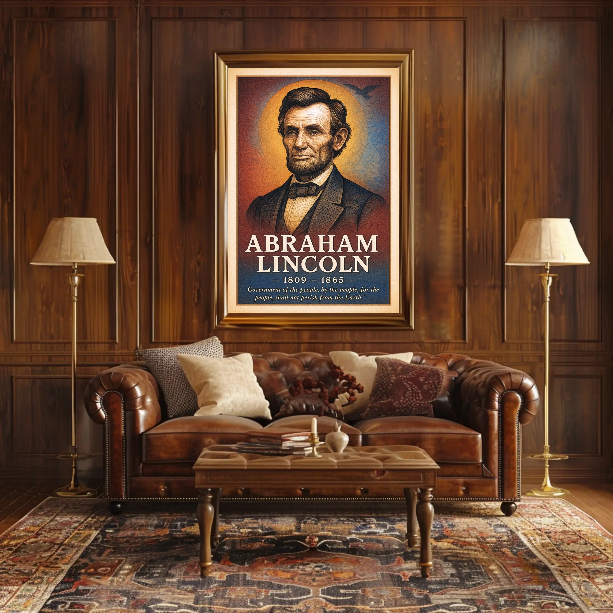 Abraham Lincoln Tribute Poster PosterGoat