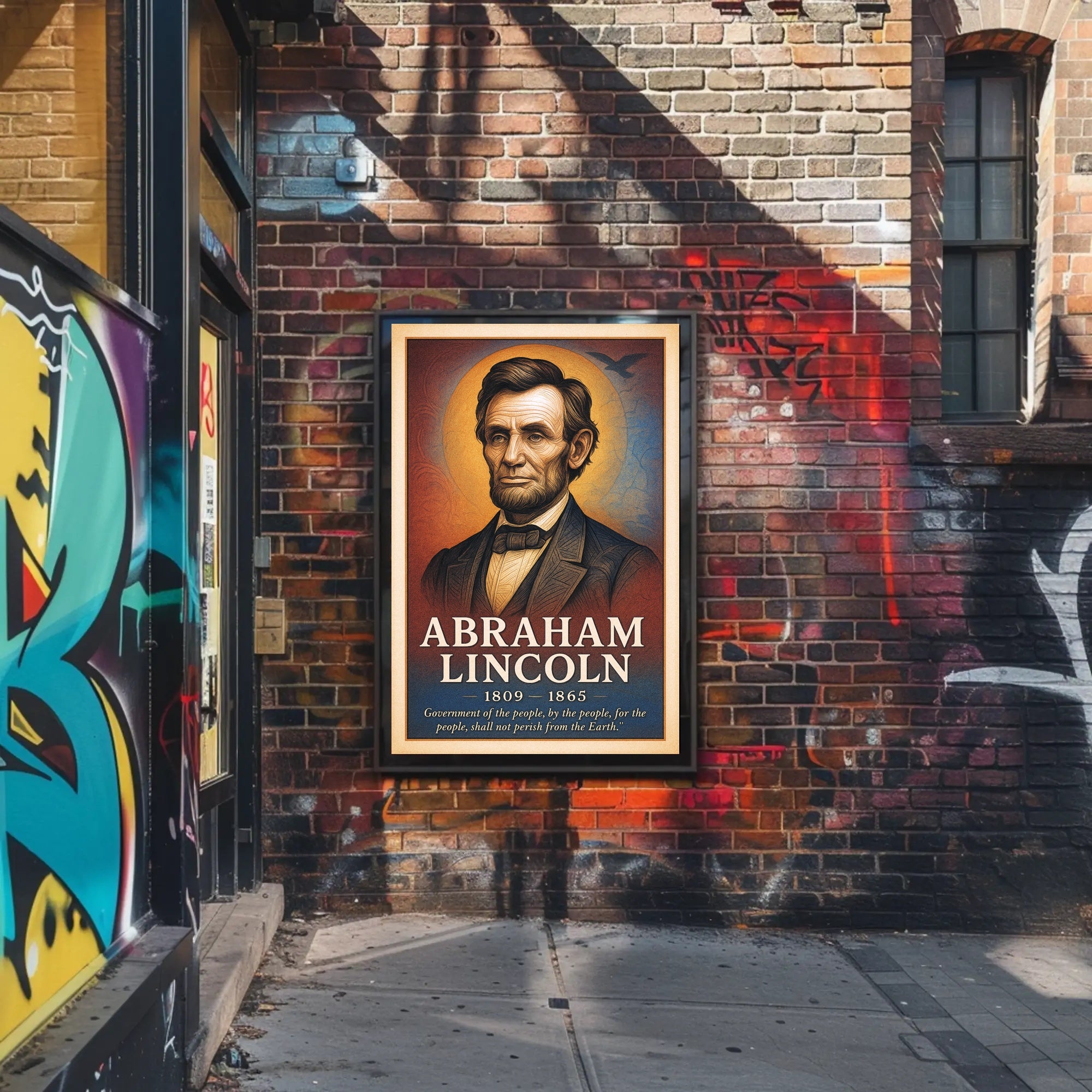 Abraham Lincoln Tribute Poster PosterGoat