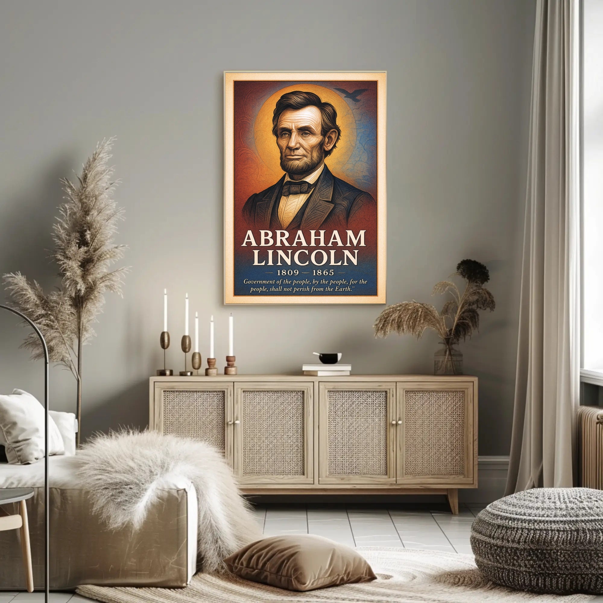 Abraham Lincoln Tribute Poster PosterGoat