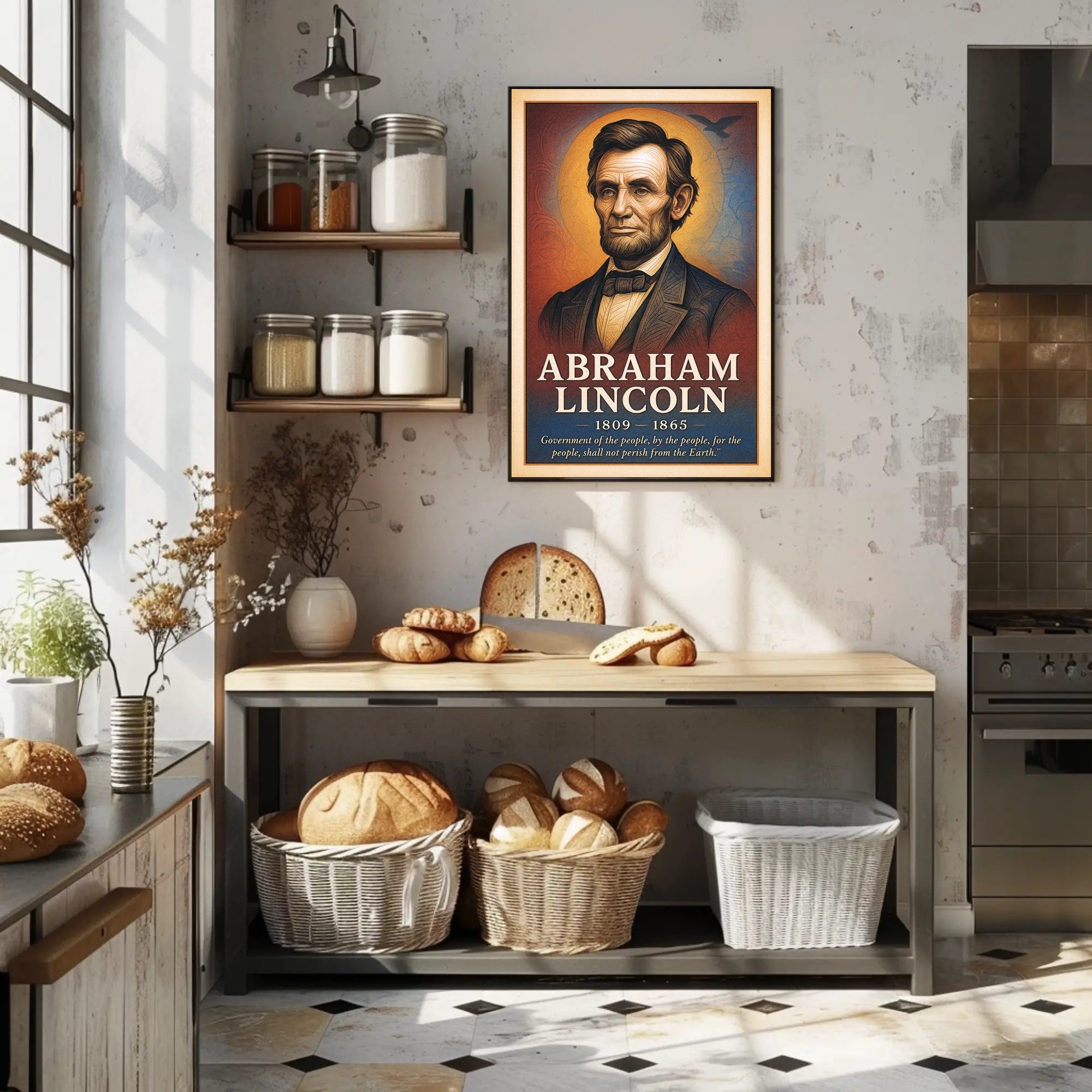 Abraham Lincoln Tribute Poster PosterGoat