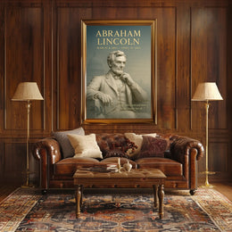 Abraham Lincoln Vintage Wall Art Print PosterGoat