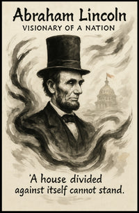Abraham Lincoln Visionary of a Nation Poster PosterGoat