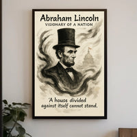 Abraham Lincoln Visionary of a Nation Poster PosterGoat