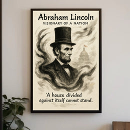 Abraham Lincoln Visionary of a Nation Poster PosterGoat
