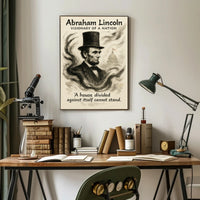 Abraham Lincoln Visionary of a Nation Poster PosterGoat