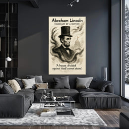 Abraham Lincoln Visionary of a Nation Poster PosterGoat