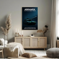 AbramsX - The Future Combat Testbed Poster PosterGoat
