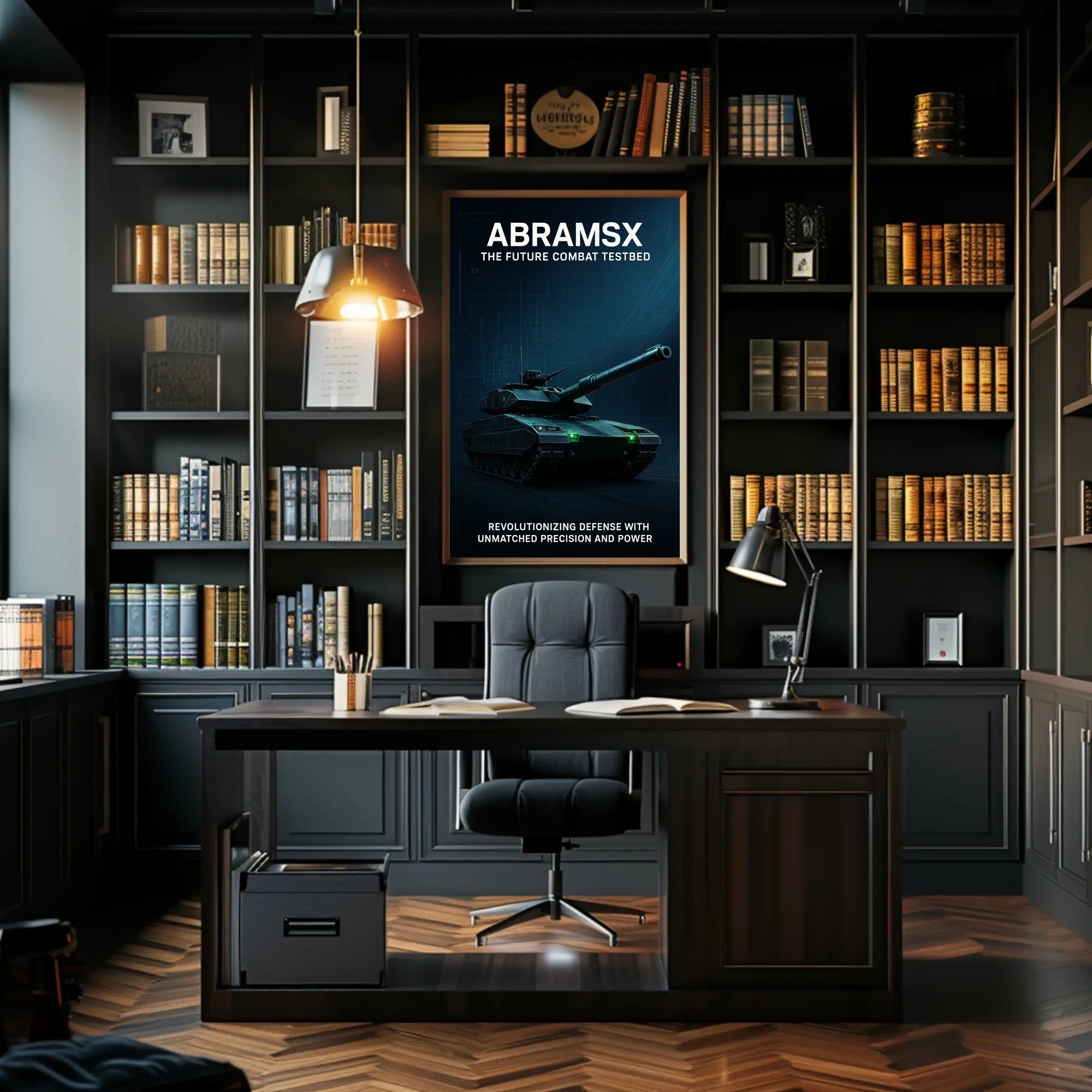 AbramsX - The Future Combat Testbed Poster PosterGoat