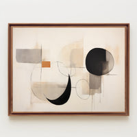 Abstract Expression Captivating Artistic Exploration of Forms Poster PosterGoat