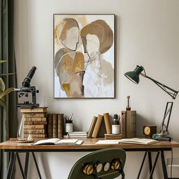 Abstract Faceless Figures Modern Minimalist Art Poster PosterGoat
