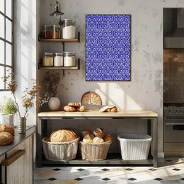 Abstract Floral Pattern Poster PosterGoat