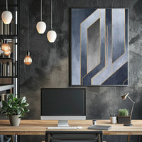 Abstract Geometric Elegance Poster - Abstract or Artistic Poster PosterGoat