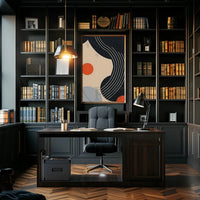 Abstract Geometric Modern Art Wall Decor Poster PosterGoat