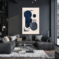 Abstract Geometric Modern Design Artistic Poster PosterGoat