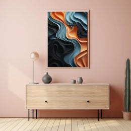 Abstract Movement Art Print: Abstract, Artistic, or Pop Culture Poster PosterGoat