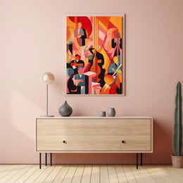 Abstract Orchestra Poster PosterGoat