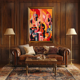 Abstract Orchestra Poster PosterGoat
