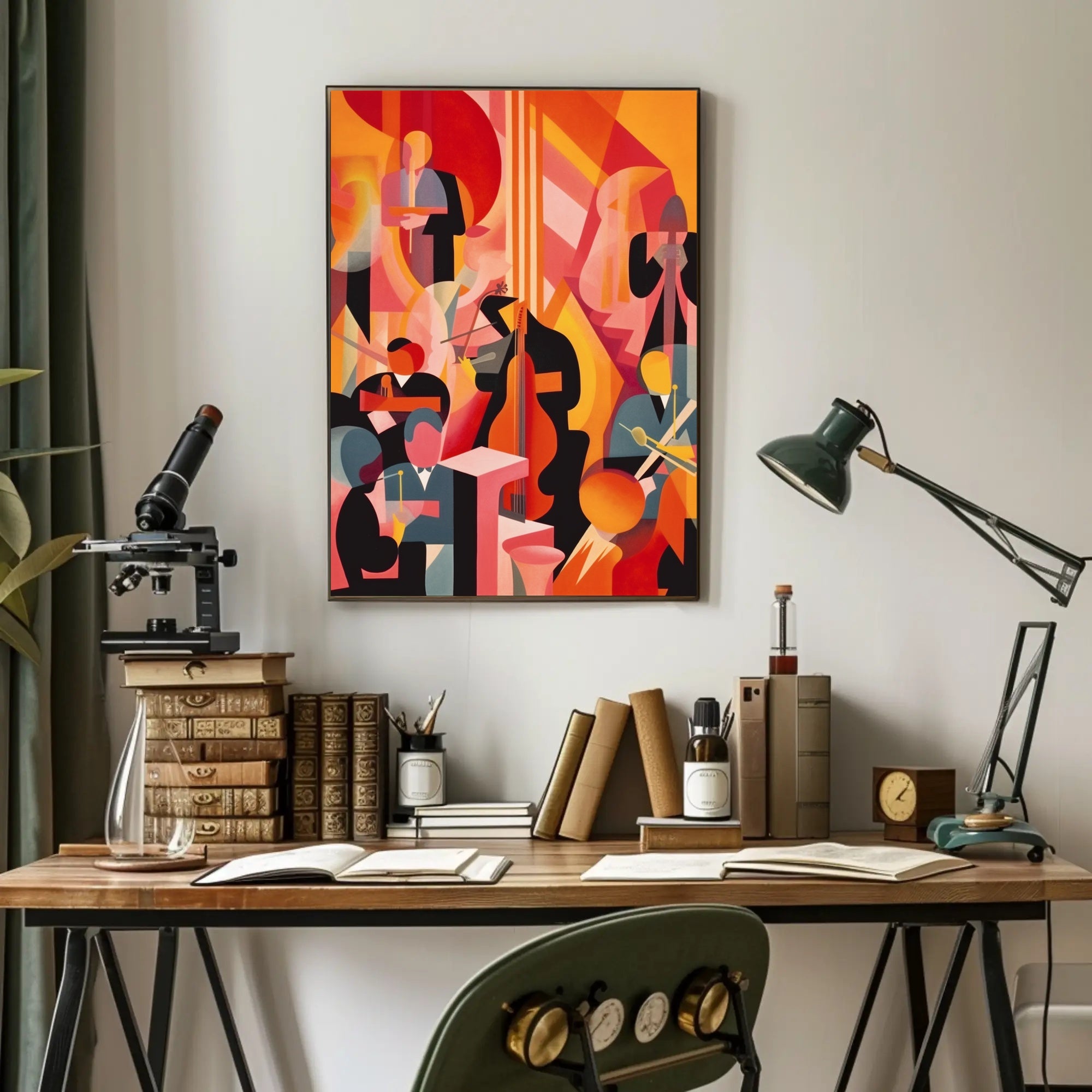 Abstract Orchestra Poster PosterGoat