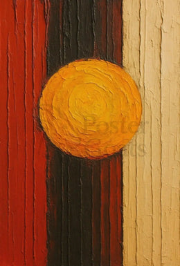 Abstract Solar Harmony Wall Art Poster - Abstract, Artistic, or Pop Culture Poster PosterGoat