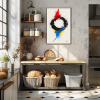Abstract Zen Energy Art Print: Artistic Poster PosterGoat