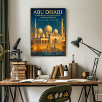 Abu Dhabi A Harmony Of Tradition And Poster PosterGoat