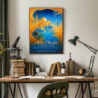 Abu Dhabi A Timeless Oasis Poster PosterGoat