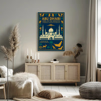 Abu Dhabi Jewel Of The Emirates Poster PosterGoat