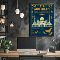 Abu Dhabi Jewel Of The Emirates Poster PosterGoat