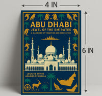 Abu Dhabi Jewel Of The Emirates Poster PosterGoat