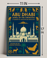 Abu Dhabi Jewel Of The Emirates Poster PosterGoat