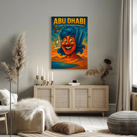 Abu Dhabi The Jewel of the Arabian Peninsula Poster PosterGoat