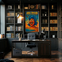 Abu Dhabi The Jewel of the Arabian Peninsula Poster PosterGoat