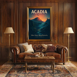 Acadia A Gateway to Tranquility Poster PosterGoat
