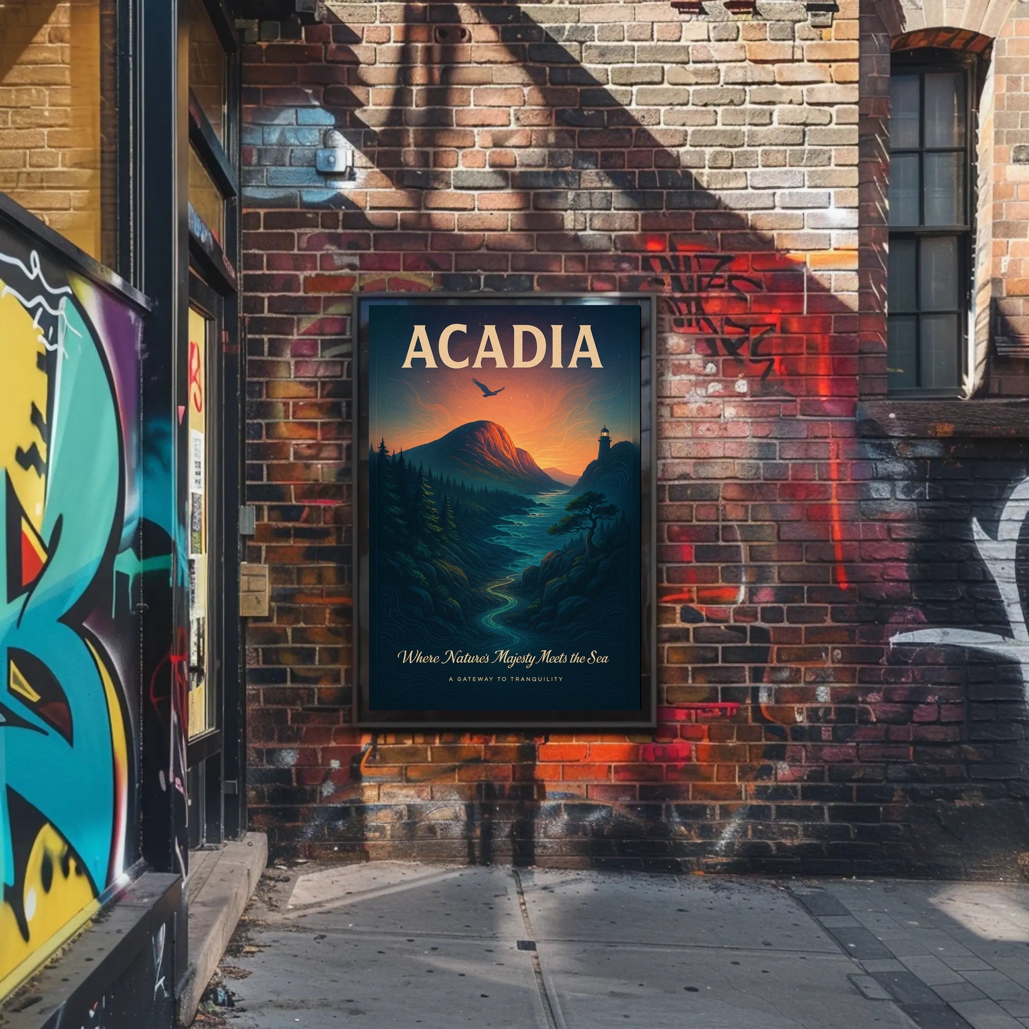Acadia A Gateway to Tranquility Poster PosterGoat