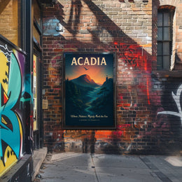 Acadia A Gateway to Tranquility Poster PosterGoat